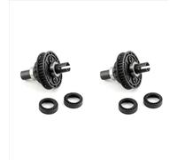 QAWSED RC car Components Compatible With 3Racing For Sakura S XI XIS CS D4 D5 Ultimate 1/10 RC Car Upgrade Parts 2X 38T Belt Gear Differential With Bearing