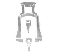 QAWSED RC car Components Compatible With ARRMA For Felony For Infraction For Limitless 1/7 RC Car Upgrade Parts Steel Front Bumper Protector Anti Skid Plate