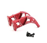 QAWSED RC car Components Compatible With Arrma For Infraction For Limitless For Felony 6S For BLX 1/7 RC Car Upgrade Parts Metal Diffuser Supports Rear Wing Frame(Red)