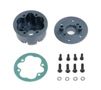 QAWSED RC car Components Compatible With ARRMA For Kraton For Outcast 4S V2 For BLX 1/10For Mojave 4S For BLX 1/8 RC Car Upgrade Parts Center Differential Case(Grey)
