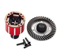 QAWSED RC car Components Compatible With ARRMA For Kraton For Outcast For 8S For EXB 1/5 RC Car Parts 39T Front Rear Metal Differential And 12T Main Gear(Red)