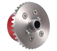 QAWSED RC car Components Compatible With ARRMA For Kraton For Senton For Rock For Granite 4X4 1/10 RC Car Parts Metal Diff Case Gear 37T Input 13T Replacement