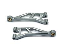 QAWSED RC car Components Compatible With ARRMA For Mini For Kraton 1/16 RC Car Upgrade Parts Replacement Accessories Metal Rear Upper Arm Kit(Grey)