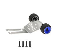 QAWSED RC car Components Compatible With ARRMA For Mini For Kraton 3S 1/16 RC Car Upgrade Parts Replacement Accessories Stainless Steel Bearing Wheelie Bar(Blue)
