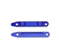 QAWSED RC car Components Compatible With Arrma For MOJAVE For GROM 1/16 RC Car Upgrade Parts Replacement Accessories Metal Roof Skid Rail Protection Strip(Blue)