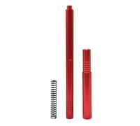 QAWSED RC car Components Compatible With Arrma For Senton For ROCK For KRATON 1/10 For Typhon For Vendetta 1/8 RC Car Parts Metal Center Drive Shaft AR310884(Red)