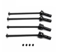 QAWSED RC car Components Compatible With Arrma For Typhon 6S For Infraction For Limitless For BLX 1/8 1/7 RC Car Parts Front And Rear Drive Shaft CVD(Black)