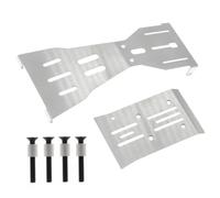 QAWSED RC car Components Compatible With Arrma FURY MEGA 1/10 2WD RC Car Upgrade Parts Replacement Accessories Stainless Steel Underbody Guard