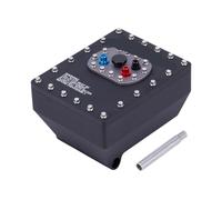 QAWSED RC car Components Compatible With Axial For Capra 1.9UTB For Chassis RC Truck Part Aluminum 1/10 Scale Receiver Box Extremely Realistic For Tank(Black)