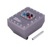 QAWSED RC car Components Compatible With Axial For Capra 1.9UTB For Chassis RC Truck Part Aluminum 1/10 Scale Receiver Box Extremely Realistic For Tank(Silver)