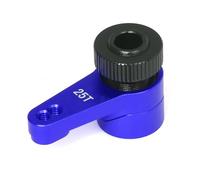 QAWSED RC car Components Compatible With Axial For Capra UTB10 1 9 For UTB 1/10 RC Crawler Upgrades Parts Metal Servo Arm Saver Set 25T(Blue)
