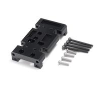 QAWSED RC car Components Compatible With Axial For SCX10 1/10 RC Car Upgrade Parts Metal Transfer Case Board Base Mount For Change D90 Gearbox