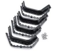 QAWSED RC car Components Compatible With Axial For SCX10 D90 1/10 RC Car Upgrade Parts Special Material Fender Flares For 2.2inch Wheel Rims