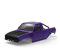 QAWSED RC car Components Compatible With Axial For SCX24 C10 For Bronco For Wrangler Base Camp For 4Runner 1/24 RC Car Parts Hard Body Shell Wheelbase(Purple)