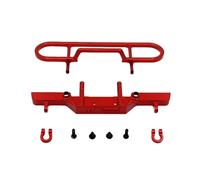 QAWSED RC car Components Compatible With FMS FCX24M For Camel Cup D90 D110 For Defender First Generation For Rover 1/24 RC Car Upgrade Parts Front Bumper(Red)