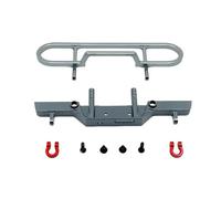 QAWSED RC car Components Compatible With FMS FCX24M For Camel Cup D90 D110 For Defender First Generation For Rover 1/24 RC Car Upgrade Parts Front Bumper(Grey)