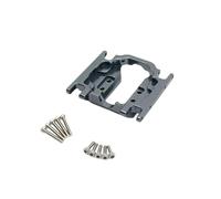 QAWSED RC car Components Compatible With FMS FCX24M For Camel For Defender First For Range For Rover For Discovery 1/24 RC Car Parts Gearbox Wave Box Base(Grey)