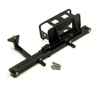 QAWSED RC car Components Compatible With Gelande II D90 D110 1/10 RC Crawler Car Upgrade Parts Accessories Metal Rear Bumper With Spare Tire Holder
