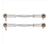 QAWSED RC car Components Compatible With HPI For BAHA For ROVAN For KM For BAJA 5B 5T 5SC SS 1/5 RC Car Upgrade Parts CNC Metal Steering Tie Rod