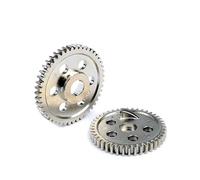 QAWSED RC car Components Compatible With HSP 94155 94166 94177 1/10 RC Car Upgrade Parts 06032 Metal Teeth 47T Large Gear 42T For Small