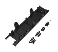 QAWSED RC car Components Compatible With JJRC C8823 For Unimog 6x6 1/18 RC Off-Road Vehicle Upgrade Parts - Metal Rear Tail Beam & Rear Compartment Assembly(Black)