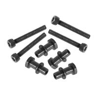 QAWSED RC car Components Compatible With Kyosho MP10 MP9 1/8 RC Car Upgrade Parts Replacement Accessories 4pcs Metal Steel Shock Bush IF346-04