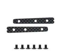 QAWSED RC car Components Compatible With Kyosho MP11 IF729 RC Car Upgrade Parts Modification Spare Carbon Fiber Pattern Rear Composite Brace TO-354-A-1