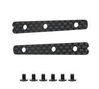 QAWSED RC car Components Compatible With Kyosho MP11 IF729 RC Car Upgrade Parts Replacement Accessories Carbon Fiber Pattern Rear Composite Brace TO 354 A 1