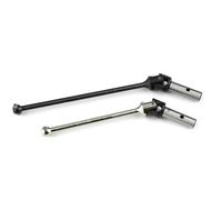 QAWSED RC car Components Compatible With KYOSHO USA-1 Mad For Foxx 1/8 RC Monster Truck Upgrade Parts 2pcs Metal Drive Shaft CVD MAW019