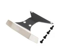 QAWSED RC car Components Compatible With LOSI Micro-B Micro-T 1/24 1/28 RC Car Parts 304 Stainless Steel Front Skid Plate Heavy-Duty For Chassis Protection