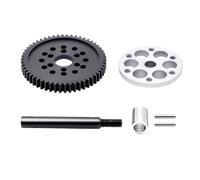 QAWSED RC car Components Compatible With SCX10 For Vanquish VS4-10 1/10 RC Crawler Car Parts 54T 32p Transmission Gear Spur Slipper Eliminator Kit