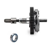 QAWSED RC car Components Compatible With Traxxas 1/10 For Slash For Rustler For Stampede For VXL RC Car Parts 54T Complete Slipper Clutch Eliminator(Silver)