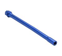 QAWSED RC car Components Compatible With TRAXXAS For Mini For Maxx Remote Control Car Upgrade Parts Modification Spare Aluminum Alloy Center Driveshaft 10755(Blue)