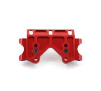 QAWSED RC car Components Compatible With Traxxas For Slash 2WD For Rustler For Stampede For Bandit 1/10 RC Car Upgrade Parts Aluminum Alloy Front Lower Bulkhead(Red)
