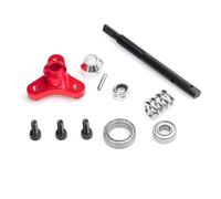 QAWSED RC car Components Compatible With Traxxas For Slash For Rustler For Stampede For Hoss For VXL 1/10 RC Car Upgrade Parts Slipper Clutch Eliminator Set(Red)