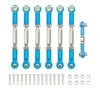 QAWSED RC car Components Compatible With Traxxas For Slash For VXL For Rustler For Stampede For Hoss 1/10 RC Car Upgrades Parts Camber Link Rod Linkage Set