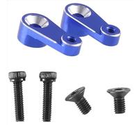 QAWSED RC car Components Compatible With Traxxas For TRX4M 1/18 Remote Control Crawler Car Upgrade Parts Accessories 2Pcs Metal 25T Servo Arm Horn 9740