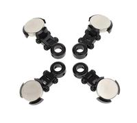 QAWSED RC car Components Compatible With TRX4 For SCX10 1/10 RC Crawler Drift Upgrade Parts Aluminum Alloy Strong Stealth Invisible Body Post Mounts No Clips 4Pcs(Black)