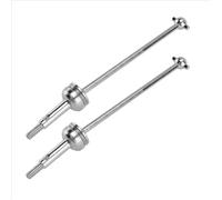 QAWSED RC car Components Compatible With Wltoys 144001 1/14 RC Drift For Racing Car Upgrade Parts Accessories 2Pcs Metal For Universal Drive Shaft