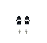 QAWSED RC car Components Compatible With WLtoys 244016 For LOSI Micro-B 1/24 RC Car Upgrade Parts Replacement Accessories Metal Front C-shaped For Seat(Black)
