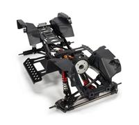 QAWSED RC car Components Compatible With Wrangler 313mm 1/10 RC Crawler Parts For Chassis Kit With Planetary Gear 2 For Speed Transmission Slider Fender Flares