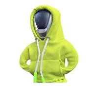 QAWSEDRF Car Gear Lever Cover for Ford Ecosport 2013-2017,Shift Knob Hoodie Creative Dust Proof Protection Decoration Internal Accessories,A5-Green