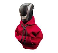 QAWSEDRF Car Gear Lever Cover for Ford Ecosport 2013-2017,Shift Knob Hoodie Creative Dust Proof Protection Decoration Internal Accessories,A1-Red