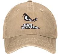 QAWSOIT Baseball Cap Unisex Sun Hat No Fear Unisex Baseball Caps Hats Cap Casual Summer Adjustable Casquette Dad Hat Birthday Gift Multicoloured