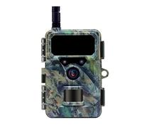 QAXRZCUCD 4G LTE Trail Camera APP Control 2.7K HD Night Vision Motion Activated Waterproof Wildlife Hunting Cameras With SIM Card Crisp Images And Videos(Plug)
