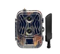 QAXRZCUCD 4G Tracking Camera 4K APP Control Cloud Service 8000Mah Lithium-Battery Hunting Cam Dual Lens Detection Wildlife Came Crisp Images And Videos