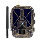 QAXRZCUCD 4K Live Stream Trail Camera 4G 30MP APP Clould Service Hunting Cameras 8000Mah Li-Battery Night Vision Photo Traps Crisp Images And Videos
