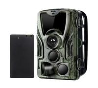 QAXRZCUCD Trail Hunting Camera With A 5000Mah Lithium Battery 20MP HC801A-LI 1080P Night Version Photo Traps Wild Surveillance Crisp Images And Videos