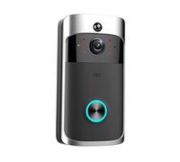 QAXRZCUCD Video Door Bell Wifi Wireless Doorbell 1080P Voice Intercom Smart Camera Motion Detection Waterproof Home Security Phone Sharp Live View