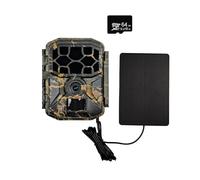 QAXRZCUCD Wifi IP66 Outdoor 8K 60MP Trail Camera Wildlife Night Vision PIR Motion Solar Panel With 7800Mah Battery For Hunting Crisp Images And Videos(Add 64GB)